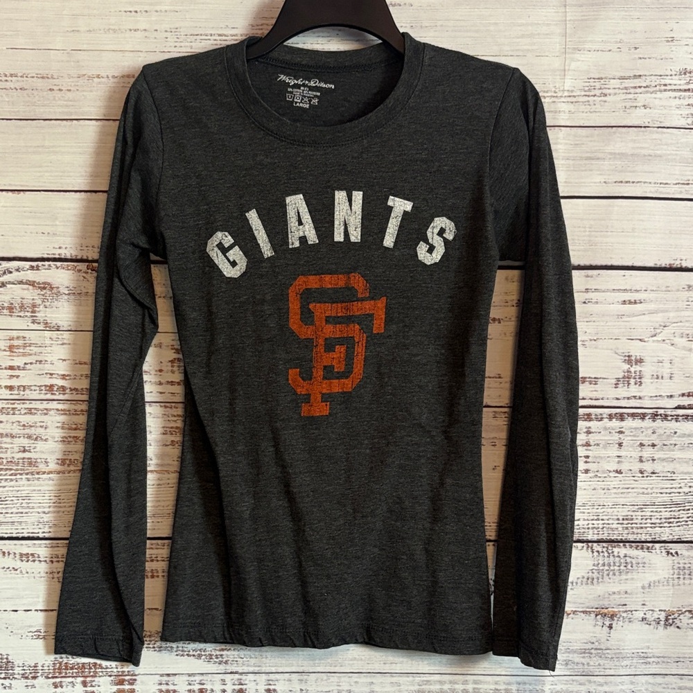 Wright & Ditson Charcoal Long Sleeve Tee